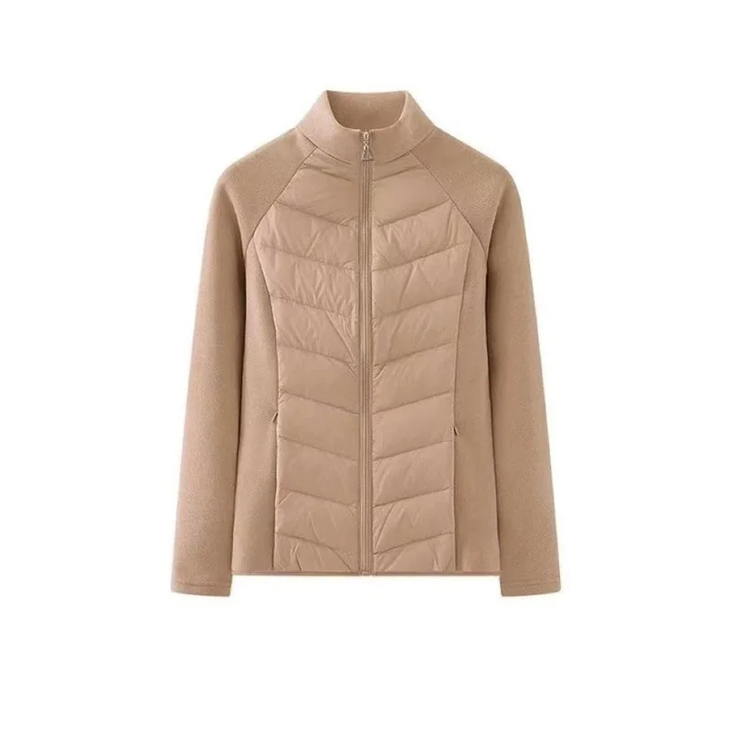 2026 New Women Light and Thin Down Cotton Coat Windproof Warm Autumn Winter Cotton Jacket Thin Design Outdoor Sports Jacket