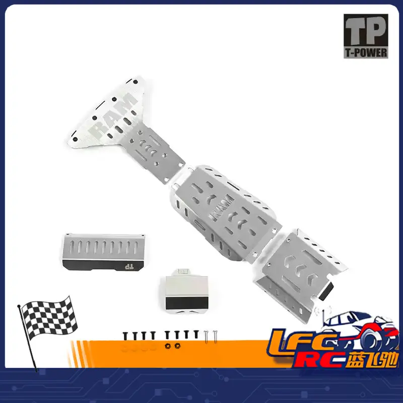 0055 KM Thunder 1/8 Tyrannosaurus F150RAM Protective Plate Metal Armor Chassis Armor