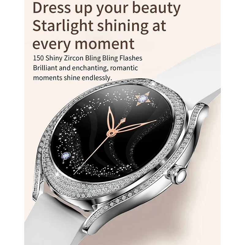 Smart Watch Xiaomi Bluetooth Call Smartwatch Women Blood Pressure Oxygen Monitor Smart Wristband Fitness Tracker Lady Wristwatch