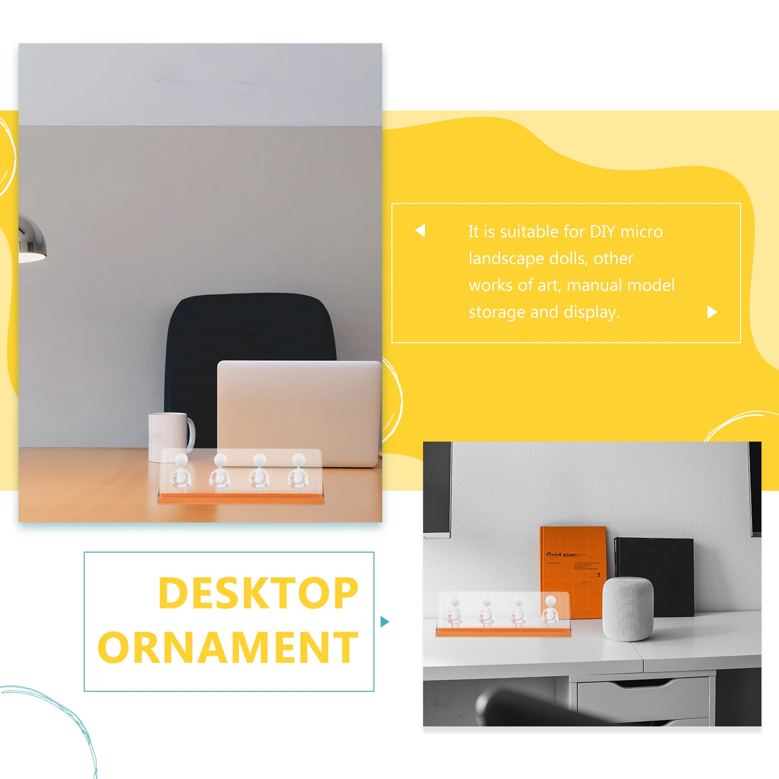 Sturdy Transparent Plastic Display Box For Collectibles High Transparent Acrylic Case Storage Exhibition Showcase Clear Display