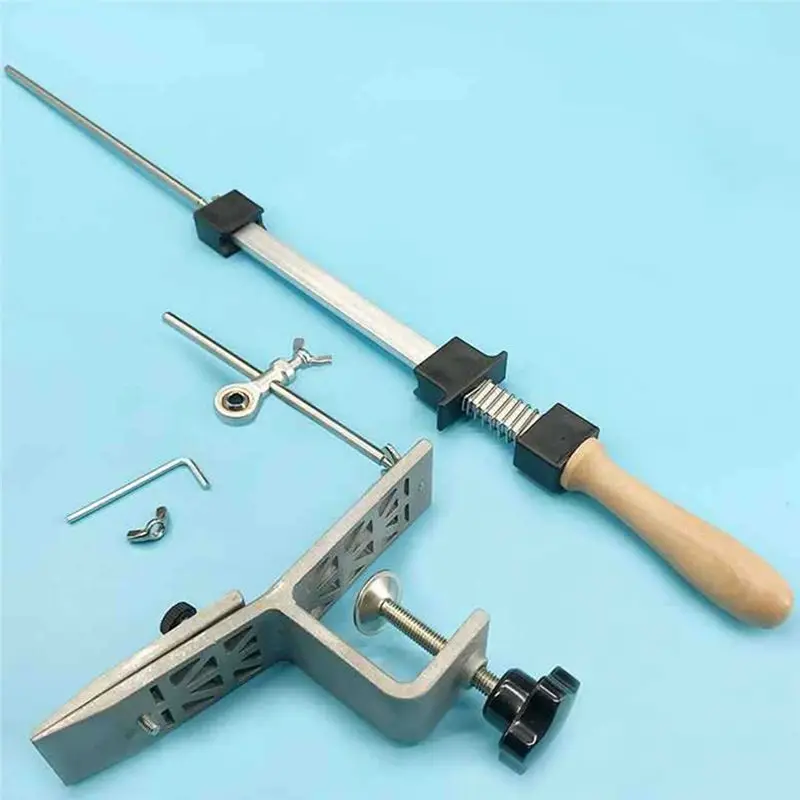 ABGH-Knife Sharpener  Professional Fixed Angle Sharpening Frame Whetstone High Precision Grinder Sharpening Tools