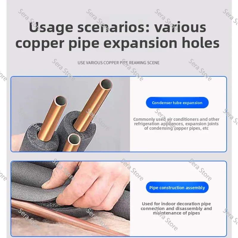 CT-N300AM-L Boutique Hydraulic Tube Expander 10-42mm Copper Tube Hydraulic Flaring Refrigeration Set