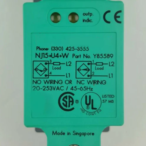 Brand New Original NJ15+U4+W Inductive Proximity Switch  High-Quality Fast Delivery