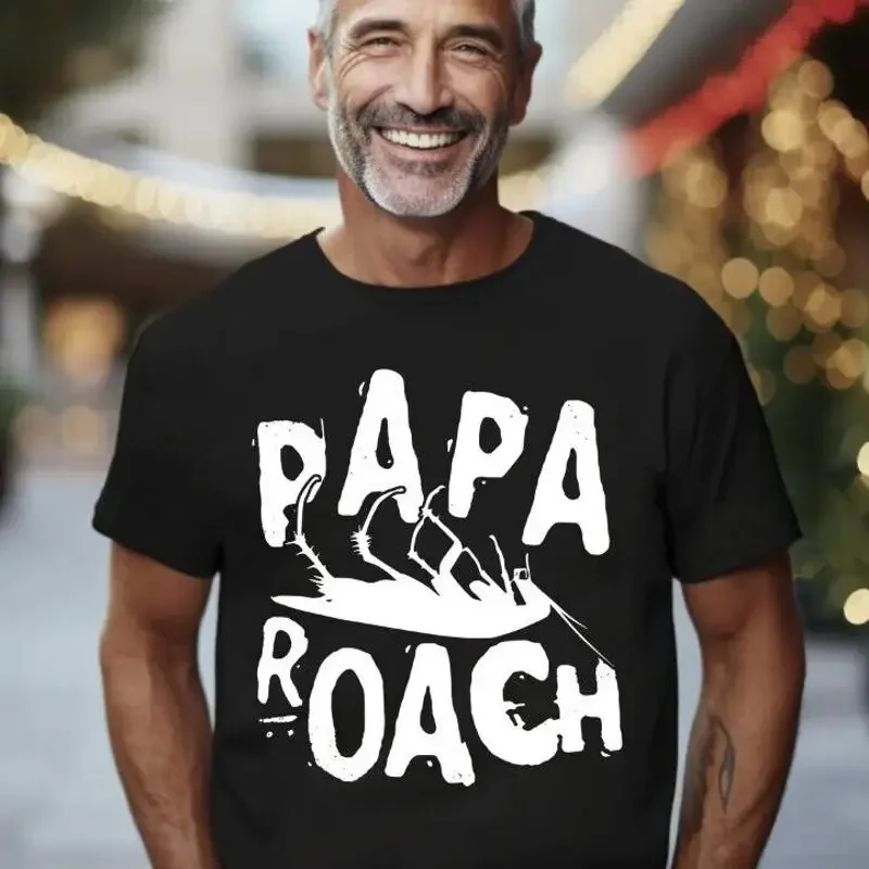 Hot New Papa Roach Band Black T Shirt S 5Xl