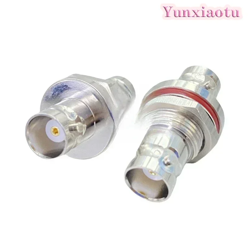 For BNC-KKY Female Hermtic Seal Flange High Vacuum Airtight Wall Coaxial Joint Female Converter Mother Belt Nut Gasket