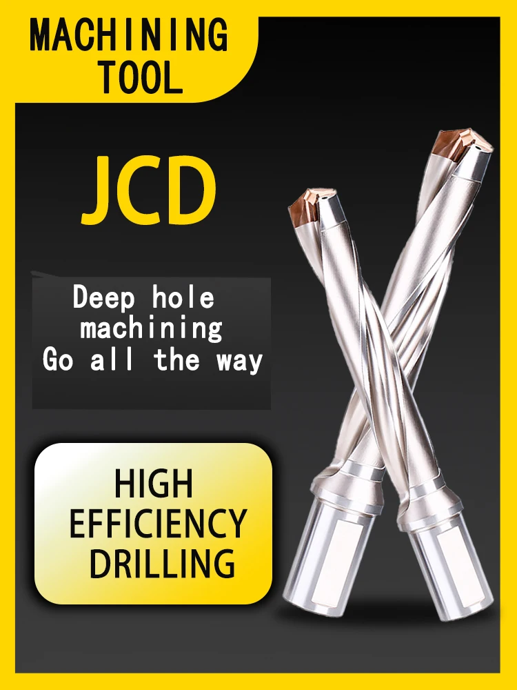 Bit de Carboneto de Resfriamento Interno Jcd Crown Drill Twist Drill Diâmetro Não Padrão 3d 5d 8d 10d 10.031.0 mm