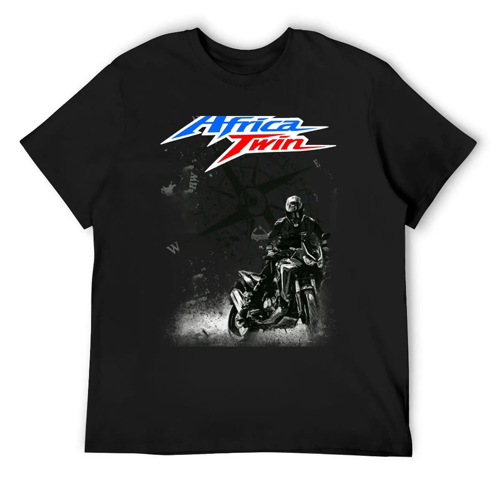 Africa Twin CRF 1000l Dark Style T-Shirt sports fans heavyweights tops street wear T-shirts for men cotton