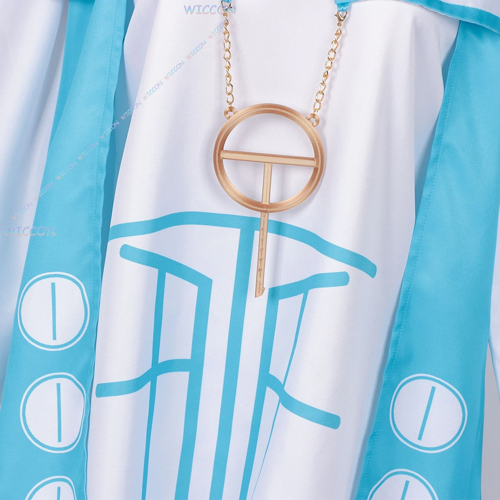 أزياء OHaYo/Kasane Mikv Teto التأثيرية شعر مستعار لامع Diva لا تصدق قصة T ذيل حصان لعب الأدوار Vtuber حفلة الهالوين للنساء #3