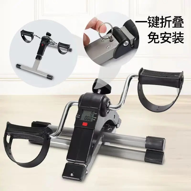 Stepper Exercise Machine Folding Stepper Pedal Exercise Bike For Home Stepper Mini With Adjustable Resistance Fitness Equipment