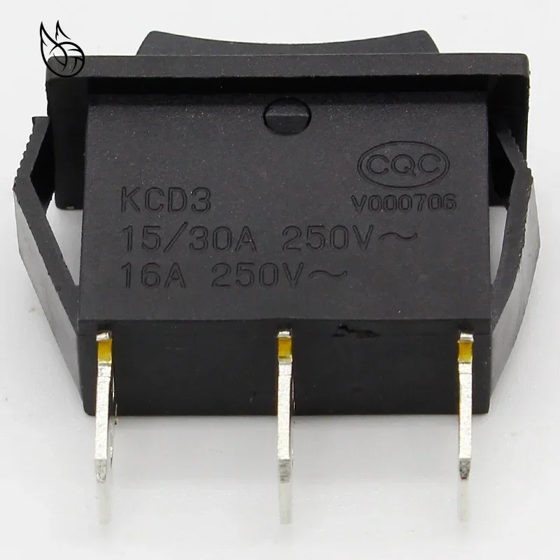 Promotion! 1 pcs/5 pcs x AC 10A/250V 15A/125V 3 Pin SPDT ON-OFF-ON 3 Position Boat Rocker Switch