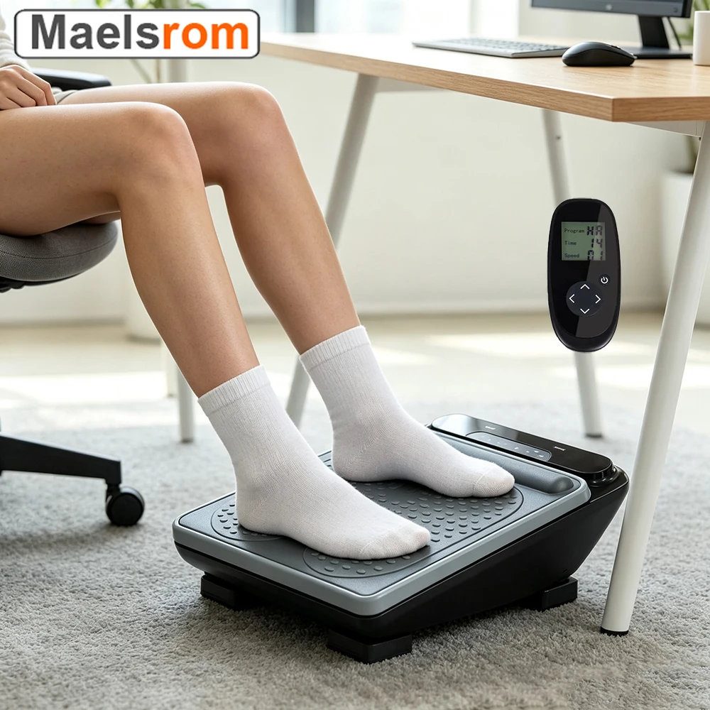 Foot Massager Deep Tissue Vibration Therapy with Remote Control for FastRelief Neuropathy Plantar Fasciitis Improves Circulation