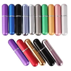 5ml Refillable Perfume Bottle Mini Aluminum Perfume Spray BottleContainer with Empty Atomizer Bottles For Travel