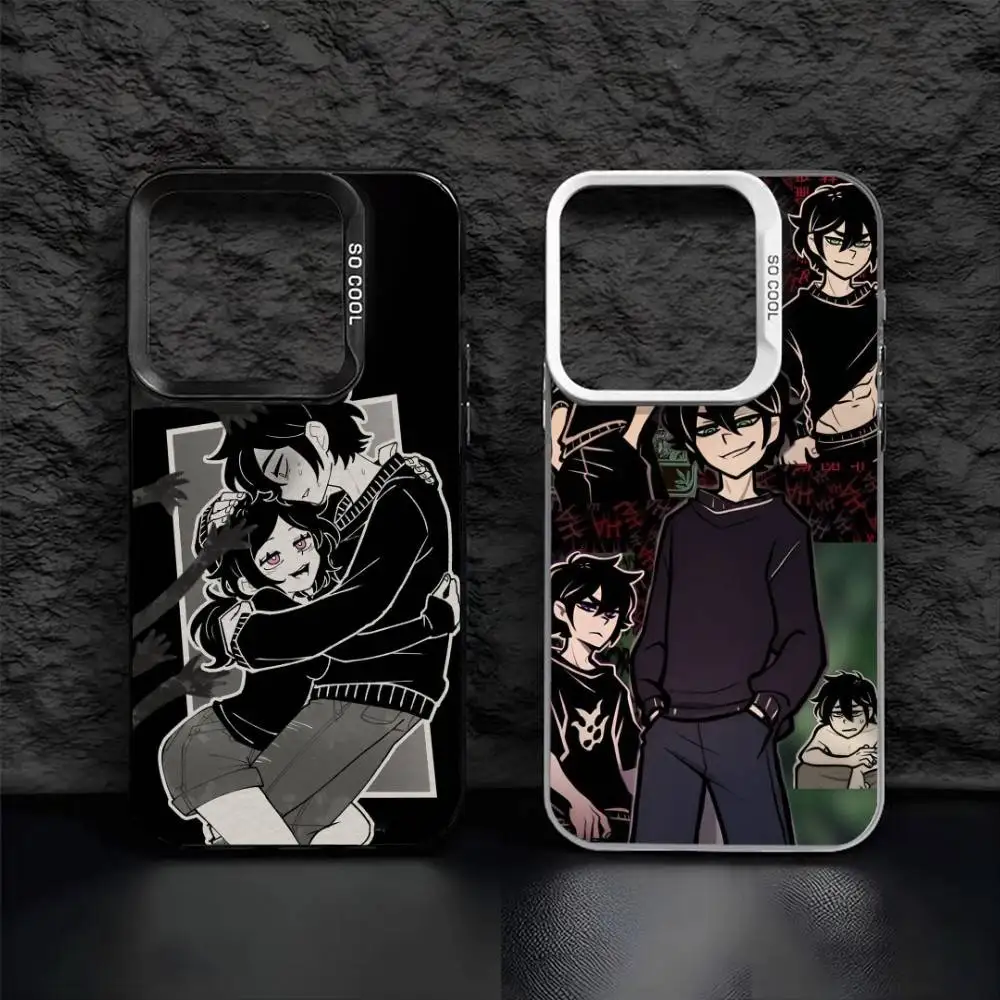 

The Coffin of A-Andy and L-Leyley Phone Case For iPhone17, 16,15,14,13,12 Pro Max Black Candy Matte Shockproof Cover