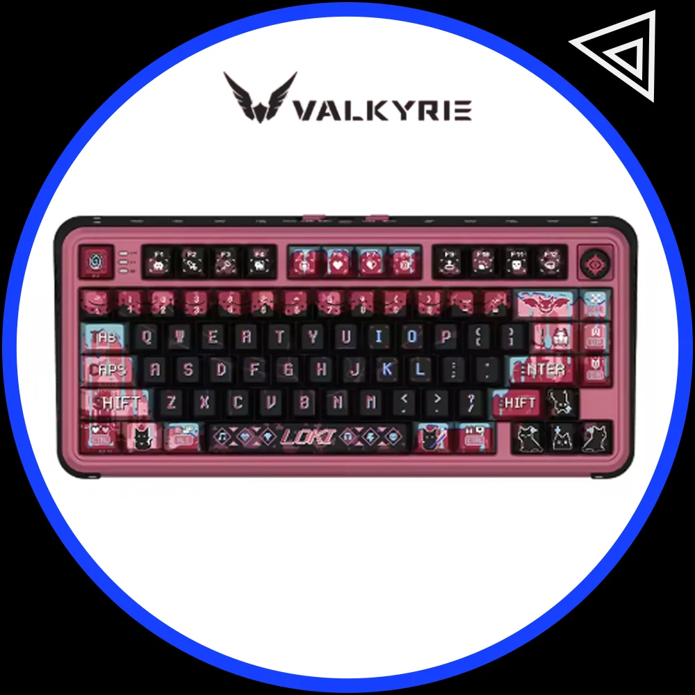 

VALKYRIE VK MAG 75 MAX Magnetic Switch Keyboard Tri Mode Wireless Bluetooth Rt0.01 Customized Mechanical Keyboard Pc Accessories
