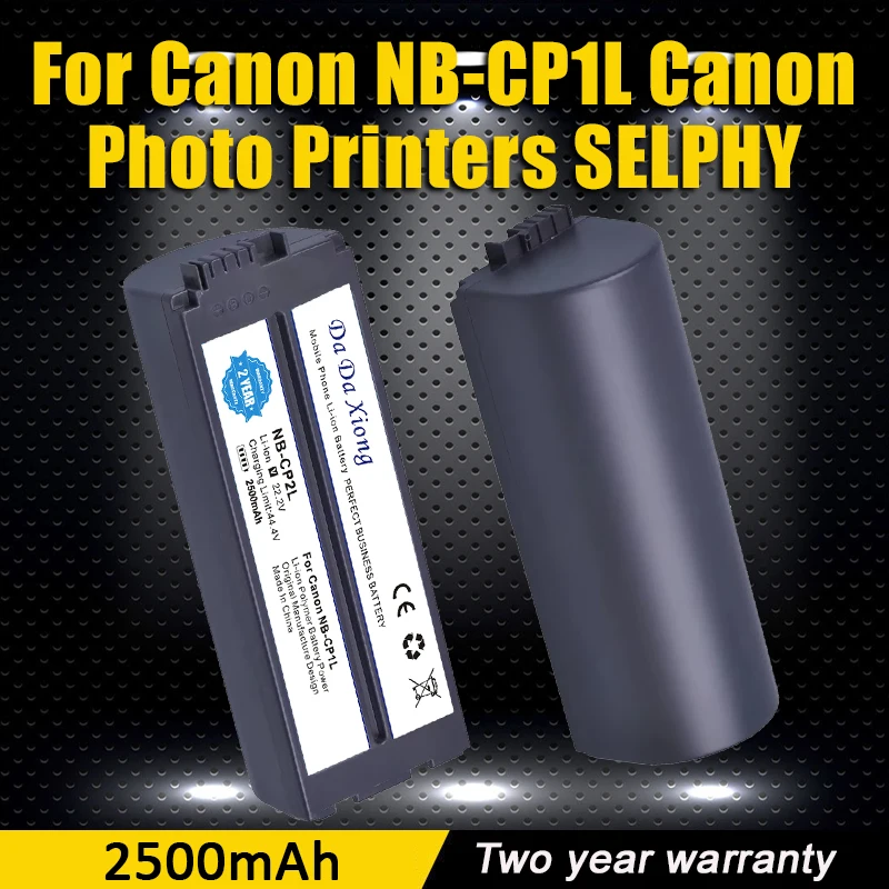 

NB-CP2LH NB-CP2L Battery 2500mAh Rechargeable Batteries And Charger for Canon SELPHY NB-CP1L,CG-CP200 CP1500 CP1300 CP900 CP800