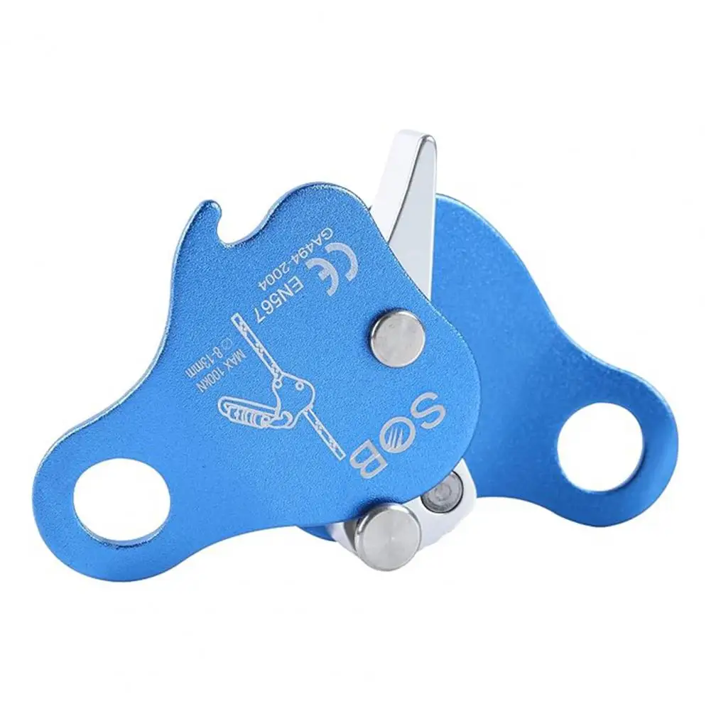 Self-locking Device Fall Protection Self-locking Rope Clip Corrosion-resistant Safety Device High- Mini Aluminum Magnesium Alloy