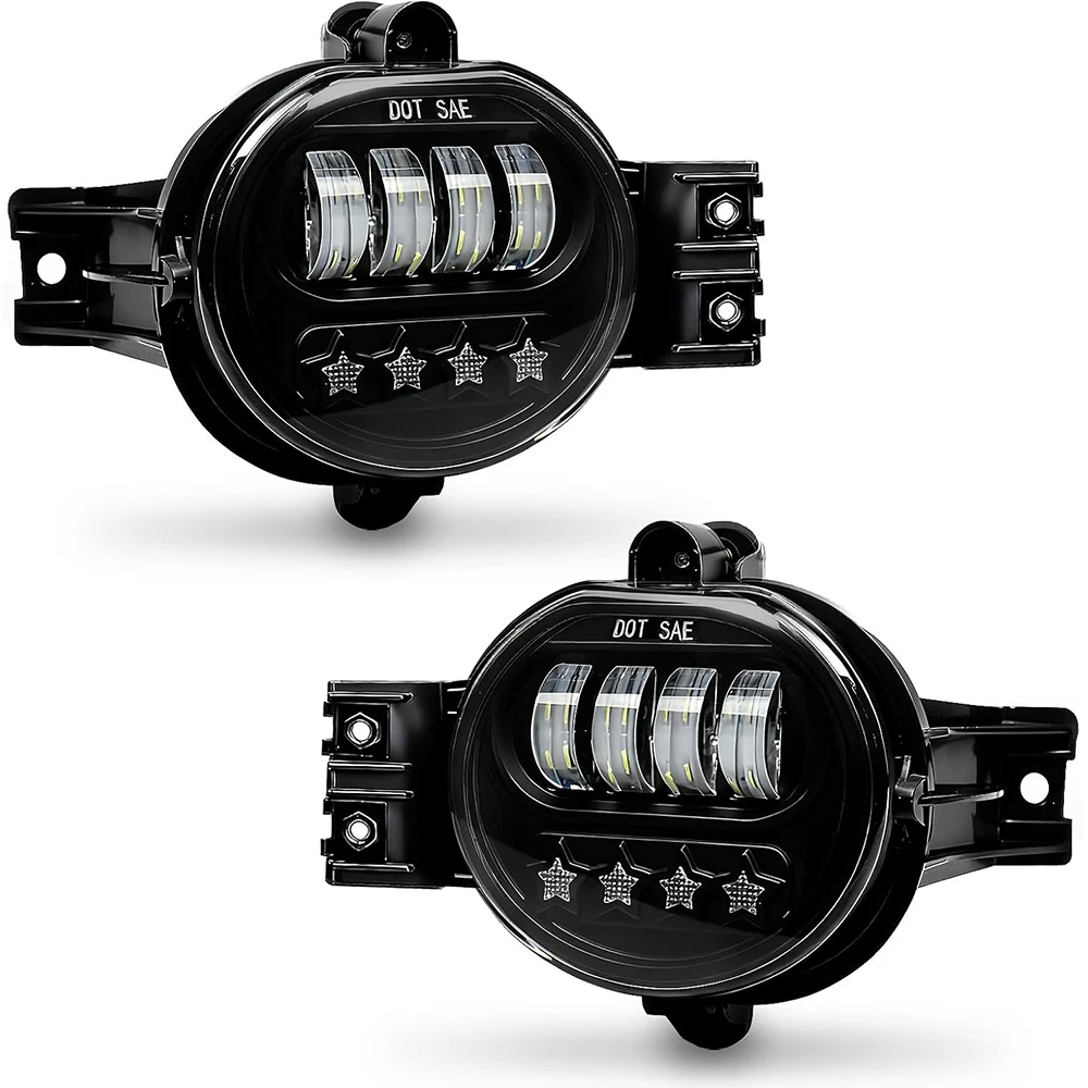 

For Dodge Ram 1500 2002-2008 LED Fog Lights For 2003-2009 Ram 2500 3500 & 2004-2006 Durango Pickup Led Fog Lamp Upgrade Modified