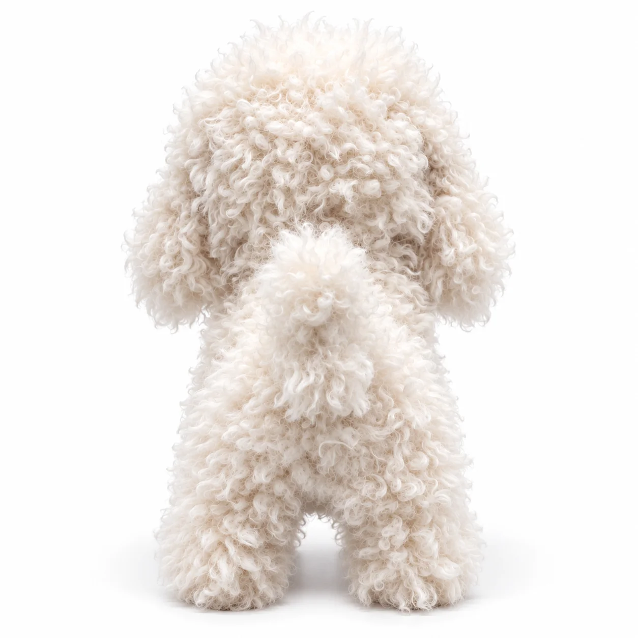 Interactive White Poodle Robot Dog Plush Dog Toy Gift for Kids 12