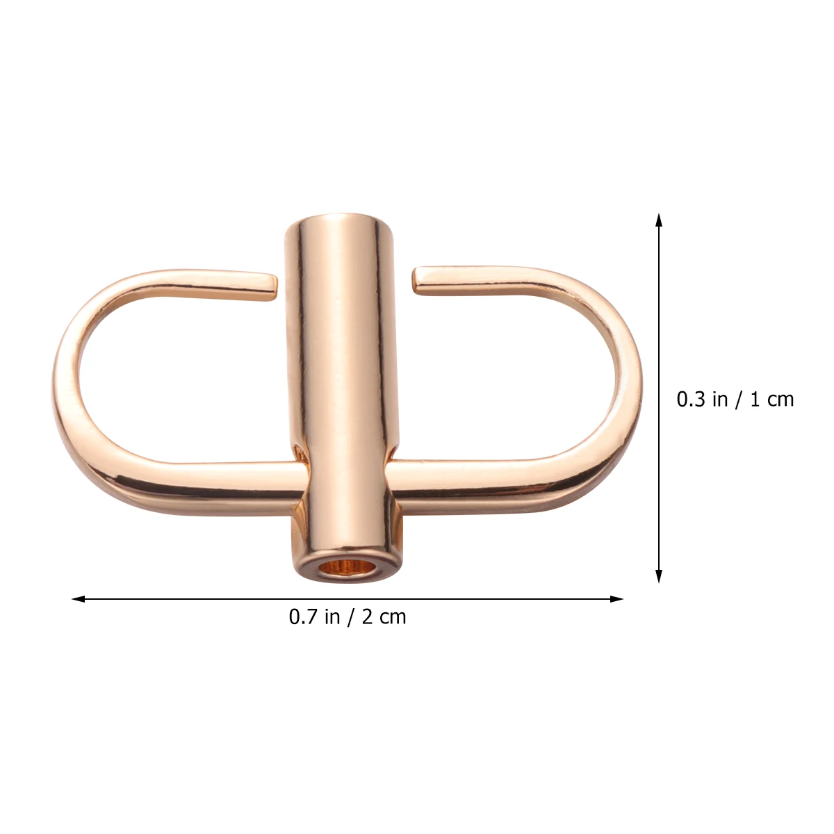 

5 Pcs Handbag Chain Buckle Shortener Luggage Accessories for Suitcases DIY Buckles