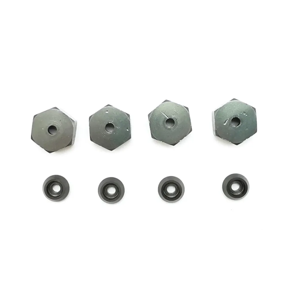 4Pcs/Set Metal Wheel Hub Adapter 5mm to 12mm Combiner RC Car Upgrade Parts for WPL JJRC MN 1/12 RC Crawler Model Car