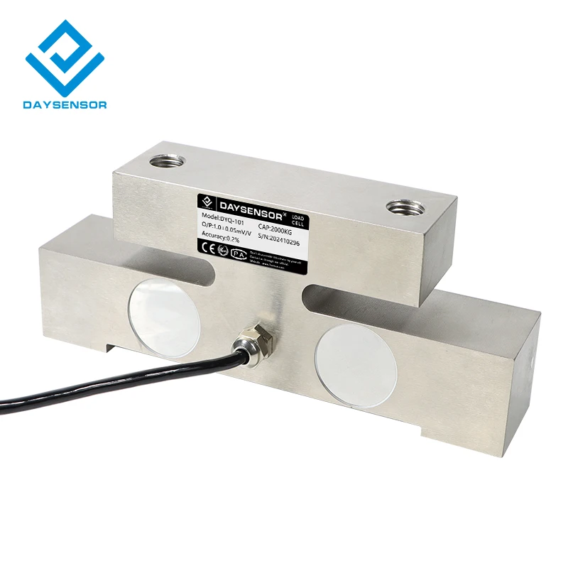 

DYQ-101 load cell Hot sale 500kg 1 2 3 5 10 20 T IP68 digital Bridge Type electronic weighbridge Double ended shear beam