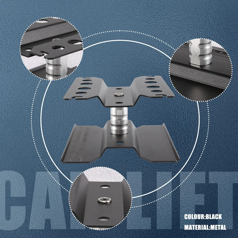 Metal RC Car Workstation Work Stand Repair 360 Degree Rotation For 1/8 1/10 1/12 1/16 Scale Models