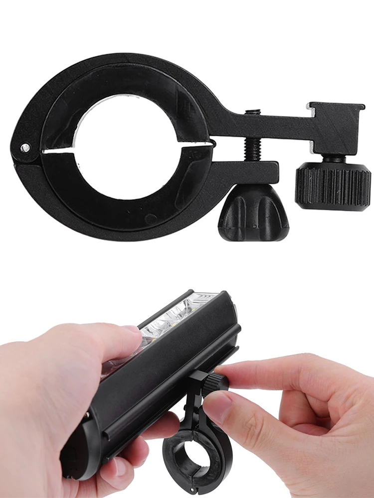 AliExpress APWIKOGER Bike Light Holder Aluminum Alloy Bike Lamp Support Rack Lightweight Bicycle Light Mounting Bracket Portable Bicycle Accessories