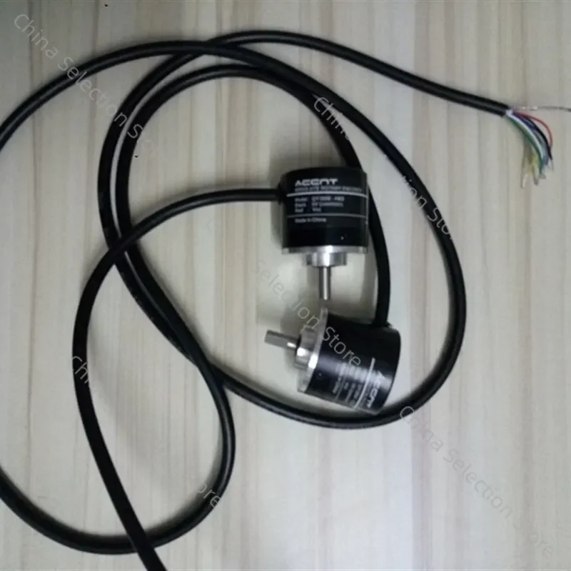 Single-turn magnetic absolute rotary encoder ssi output MODBUS RTU protocol RS485 high precision 15/16 bits