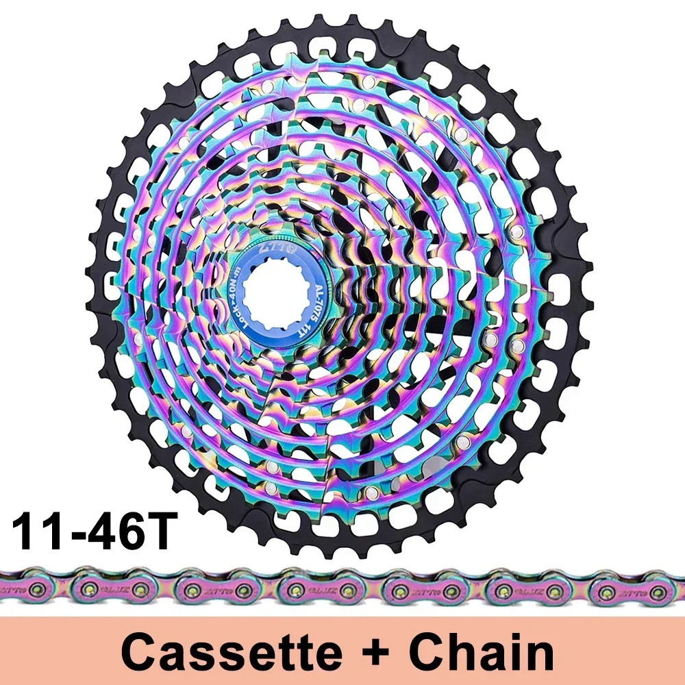 tetsuto ZTTO 11 Speed Bicycle Cassette 11-46T 50T MTB 11S HG Hub Full