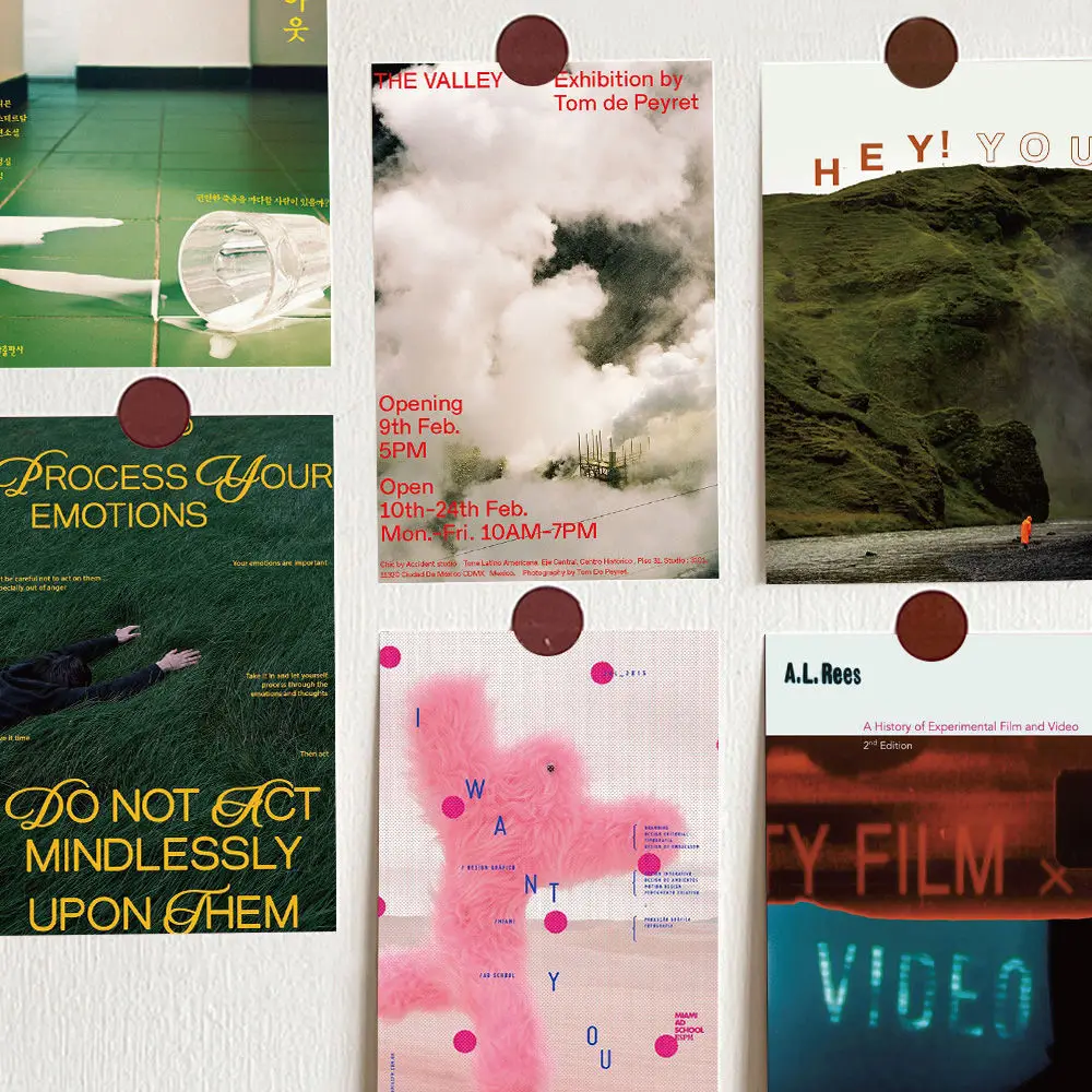 10 Creation Guide InS-style Postcards with A Niche and High-end Interior Wall and Desktop Diy Decoration Cards