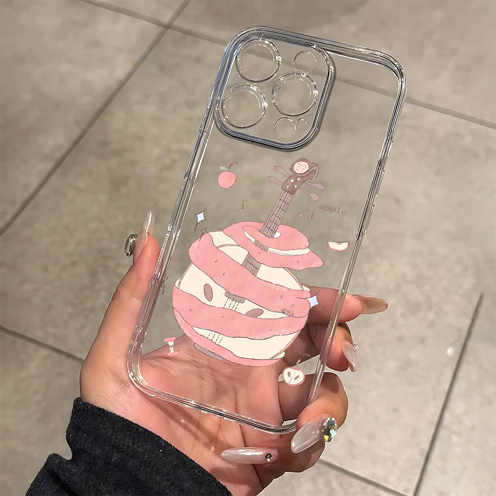 

Apple Instrument Silicone Phone Case for IPhone 17 16 15 14 13 12 11 Pro Xs Max Air Mini 7 8 6 6s Plus SE 2020 2022 Cover