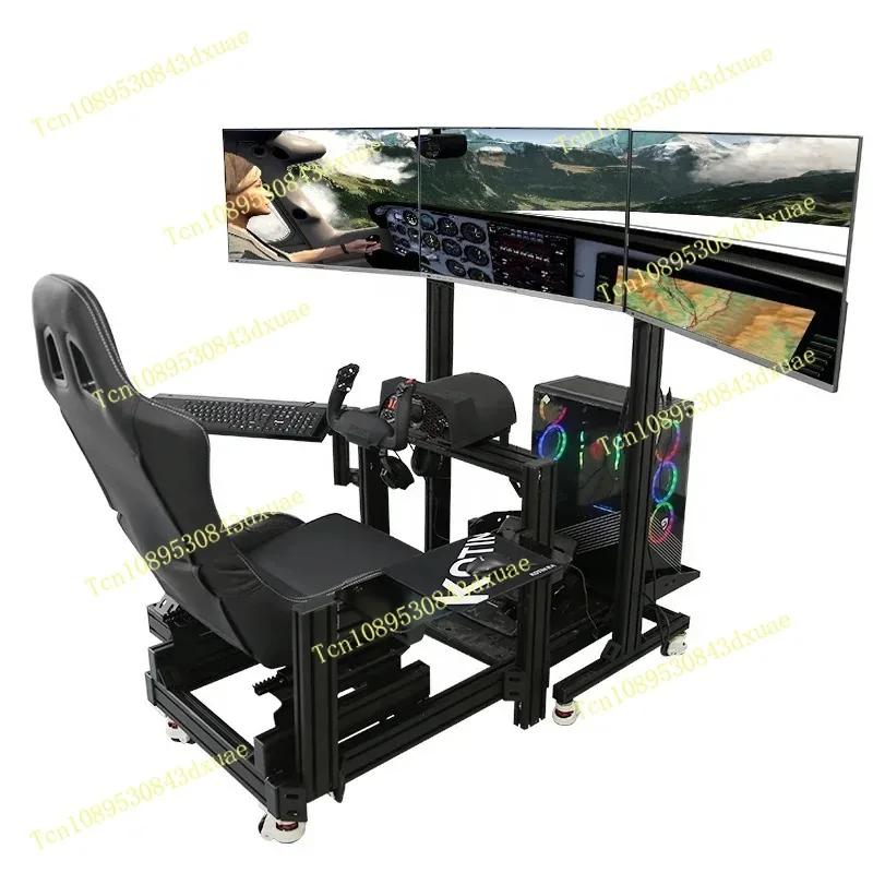 Wholesale Full Racing Experience Custom Adjustable Aluminum Sim Racing Simulator for F1 and Rally for Virtual Racing Game
