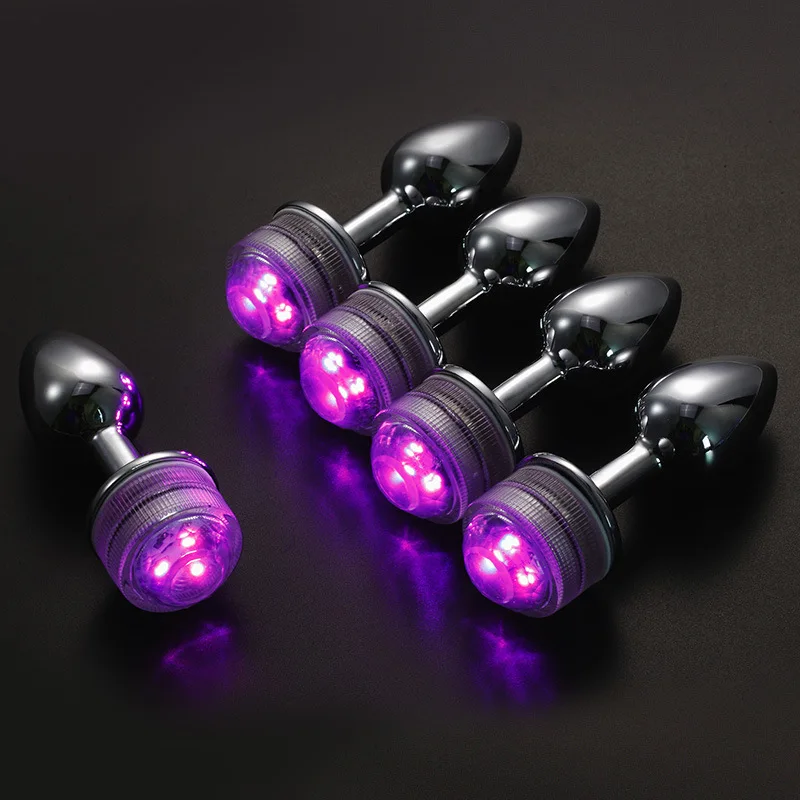 Led Anal Plug for Women Prostate Massage Butt Toys Adult Toy Relaxing Anales Plug Exercise Massager Tool for Men Women