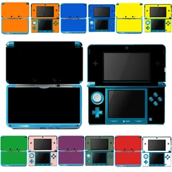 Various Colors Available Pure Clean Solid Vinyl Skin Sticker Protector for Nintendo 3DS Skins Stickers