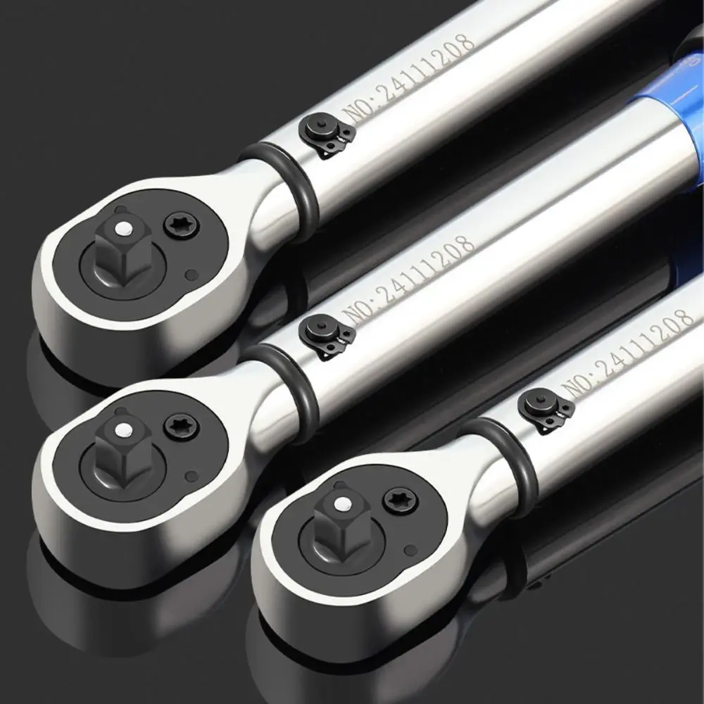 

2-24N.m Torque Wrench Double-direction Ratchet One-click Disassembly Bicycle Automotive Tool Extended Extension Rod 1/4 Inch