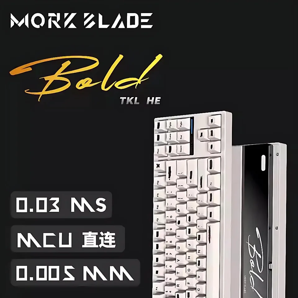 MorkBlade Bold TKL HE Magnetic Keyboard Aluminum Alloy 8K Hz RT0