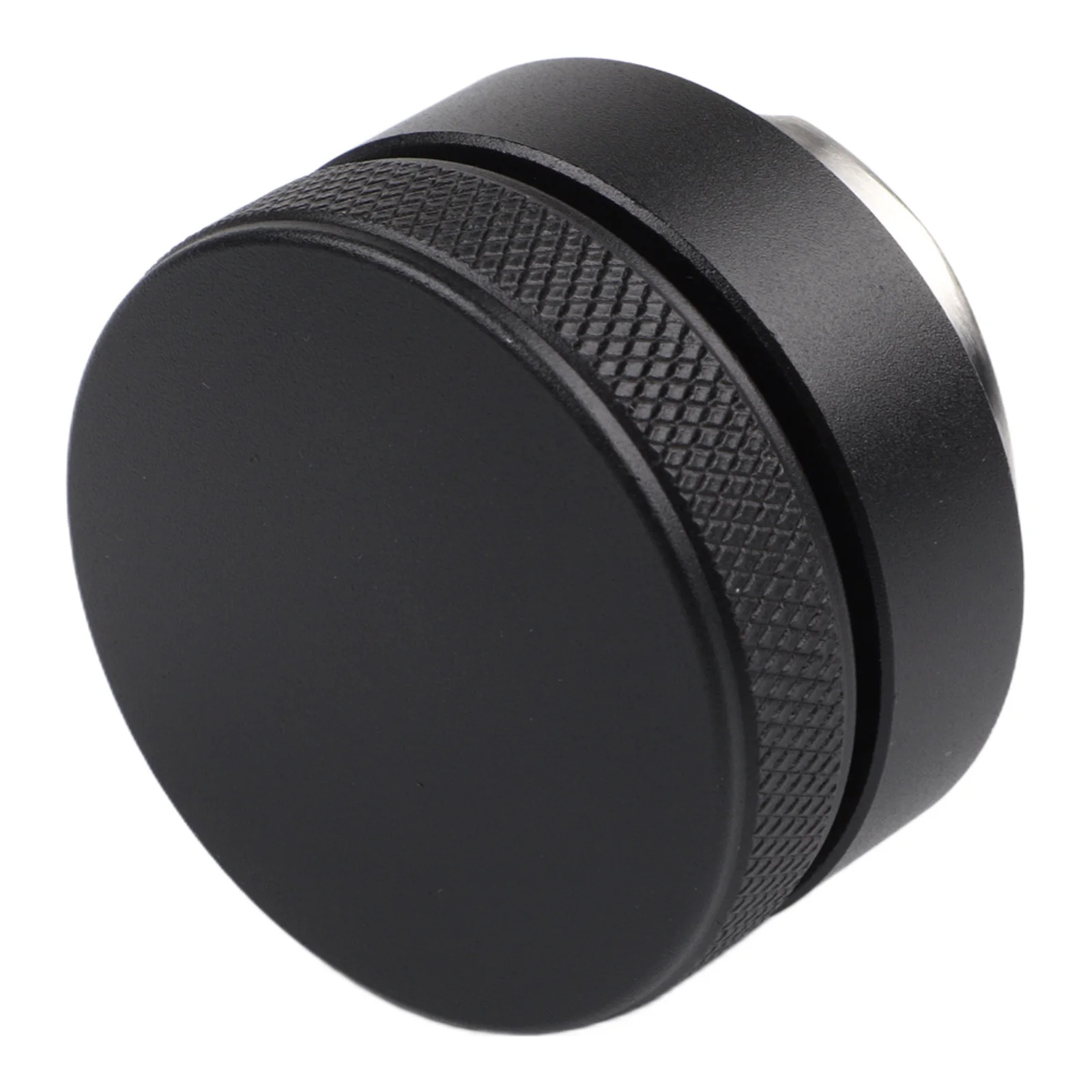Stainless Steel Coffee Tamper Distributor with Removable Base for Even Espresso Grounds Distribution and Leveling
