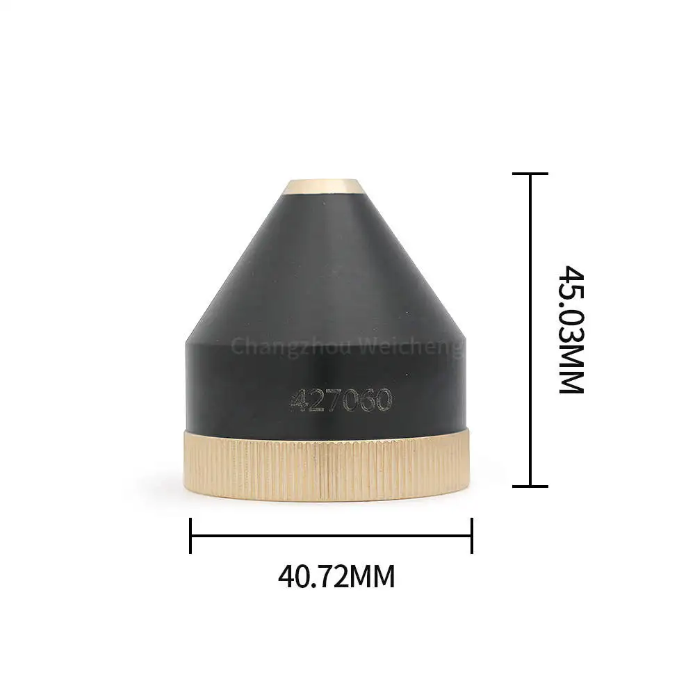 Consumibles de antorcha de corte por plasma Jiusheng HC-4200 427060 Escudo interior hecho de cobre duradero