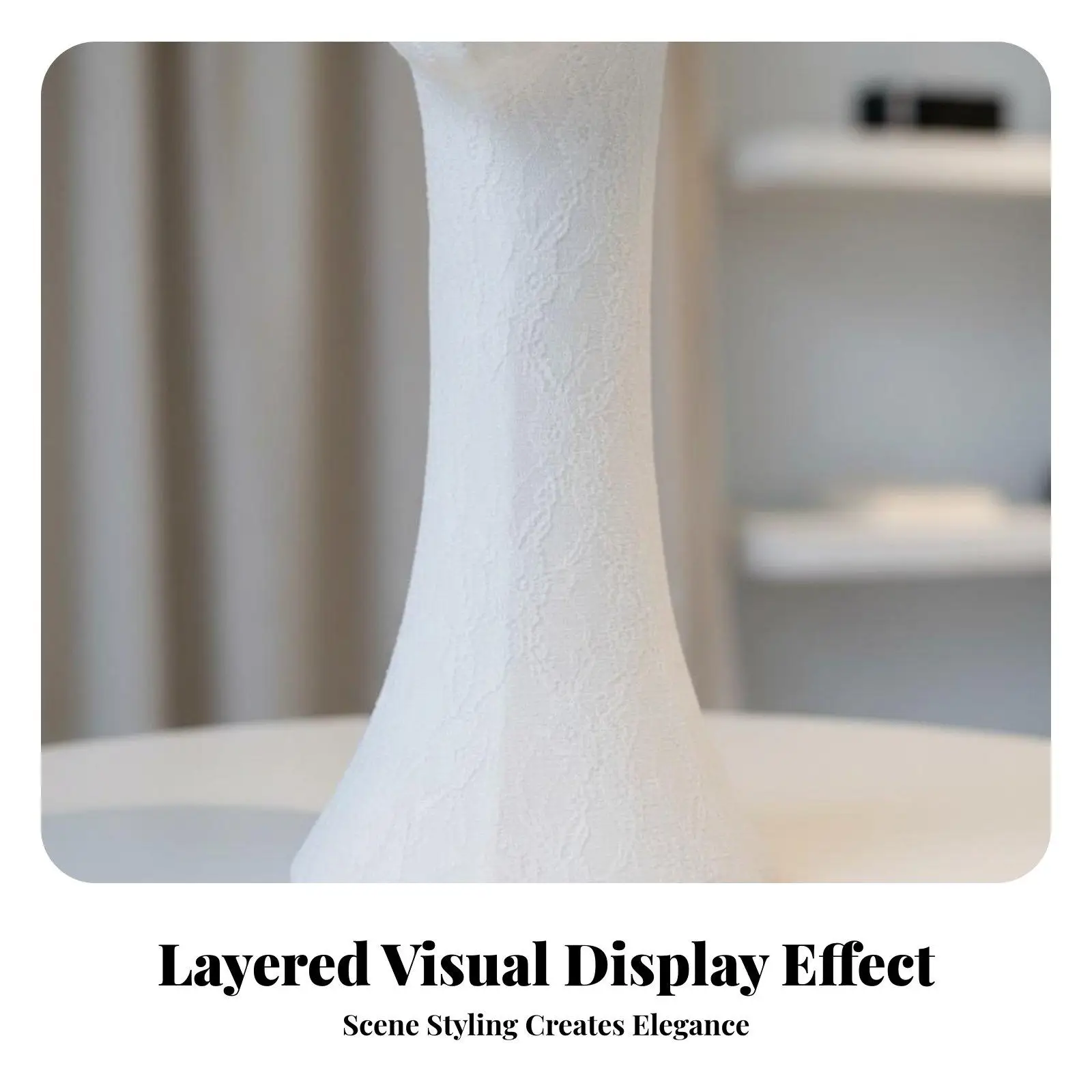 Elegant Textile Covered Head Form Mannequin for Hat Scarf Necklace Display Retail Craft Fair