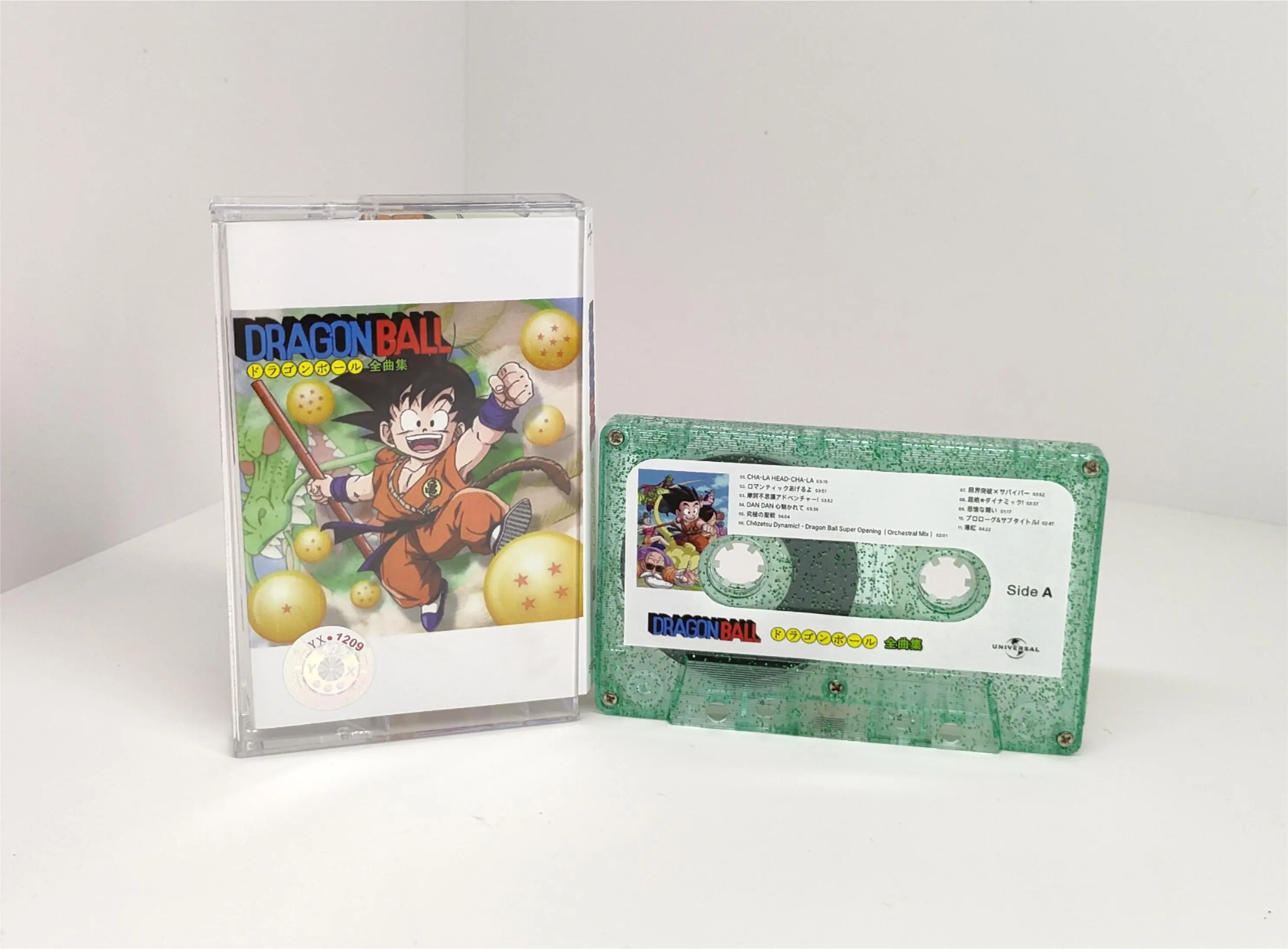 Anime Dragon Ball Hiroshi Takahashi Music Tape Complete Songs OP Album Cassettes Cosplay Recorder Walkman Car Soundtracks Box