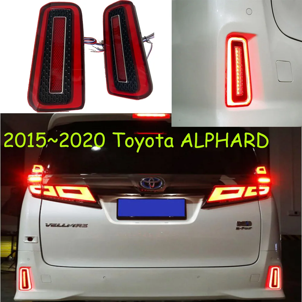 

Car Bumper Tail Light For Alphard Taillight 2015~2019y LED Car Accessories Taillamp For Alphard Rear Light Fog