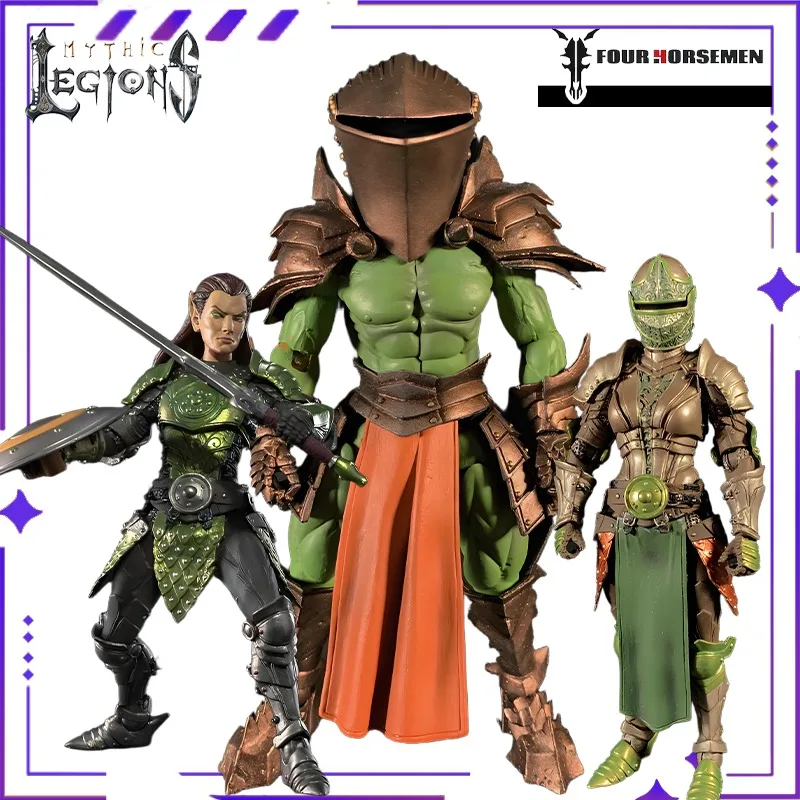 

[Spot] Four Knights Studio Подлинная серия Mythical Legion Ether Blade War Attila Leosil 2, готовая модель, модель с подвижным шарниром, подарок