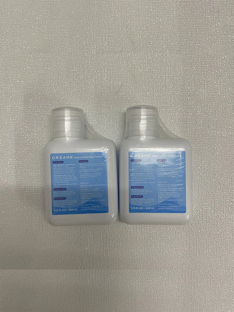 Liquid Fit Dreame X40 Ultra\X30 Ultra\H11/H11 Max/H12/H13/H12 Pro / M12 /W10 Cleaning Fluid Parts Accessories 200ml