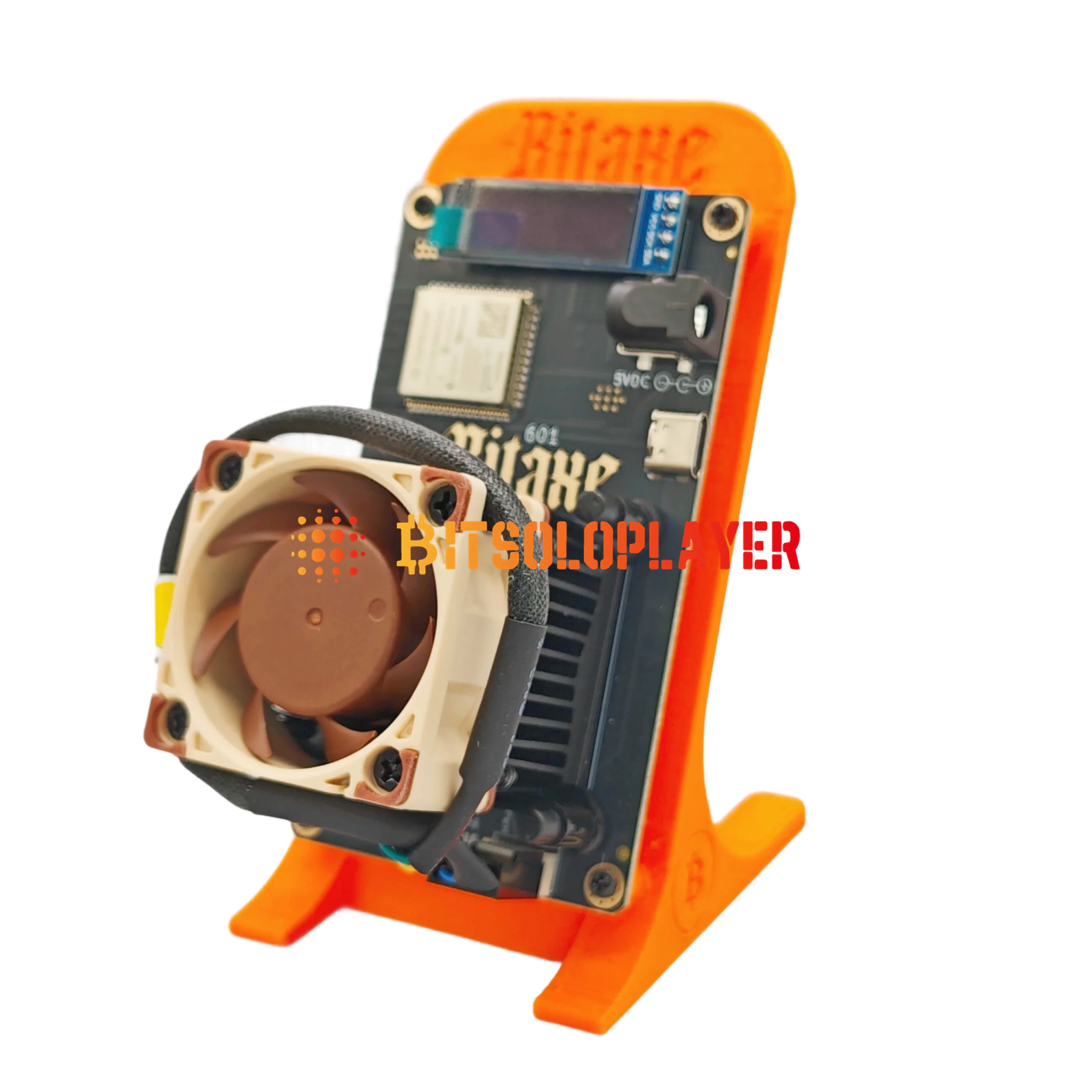 100% ノイズレス Bitaxe Gamma 601 1.2TH/s 搭載 NF-A4X20 ファン Sha256 ソロ マイニング オープンソース ビットコイン ASIC マイナー クリプト マイナー