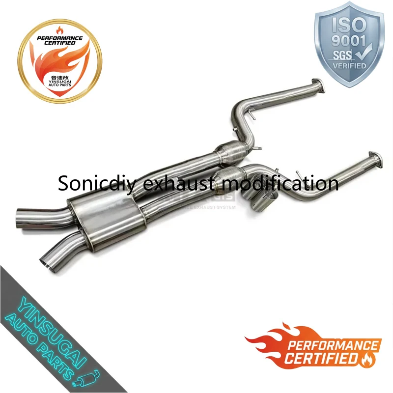 

Fit for BMW X3M/X4M F97/F98 3.0T 2019-2023 Mid-Length Pipe Performance Exhaust Tuning Power Boost Racing Performance
