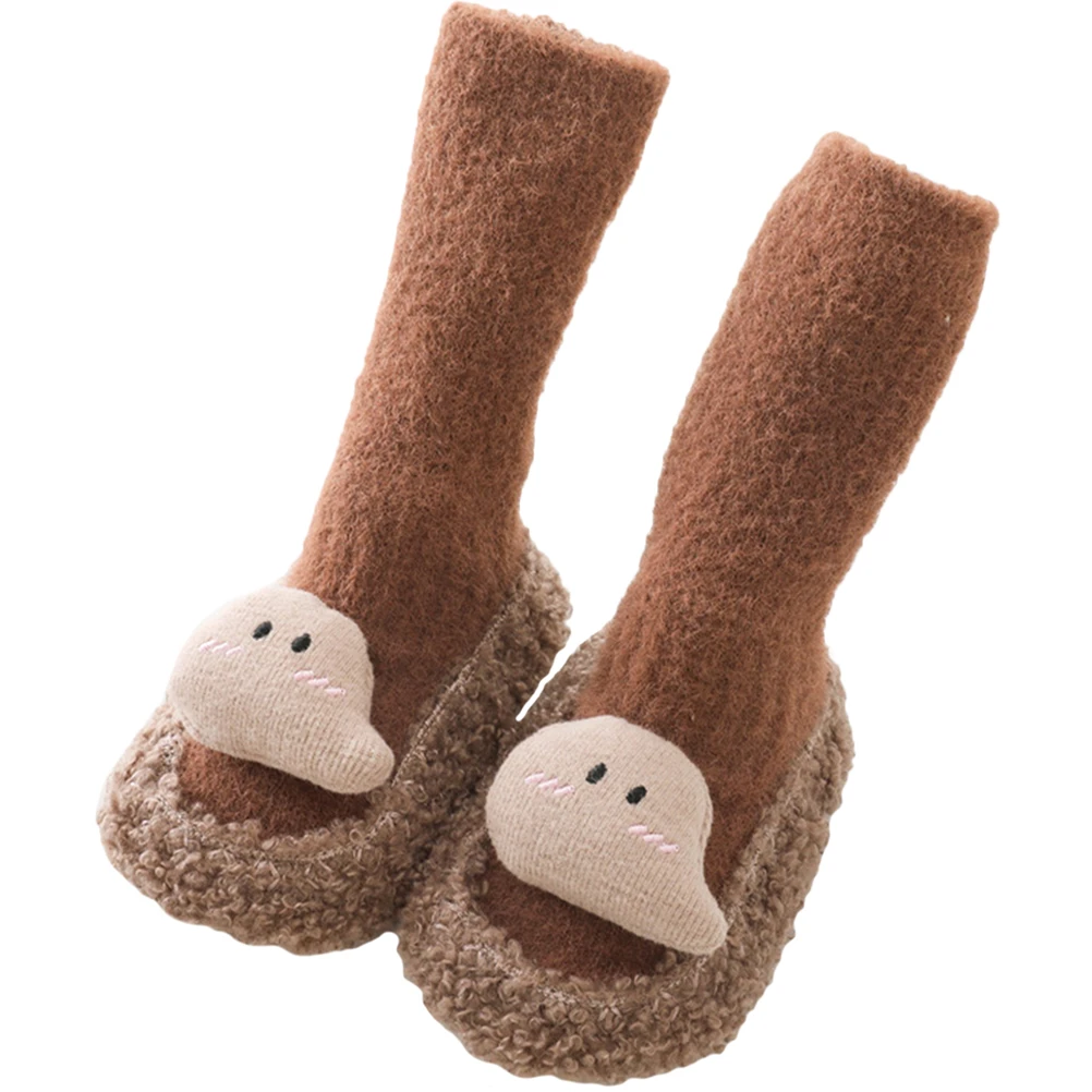 

Anti Toddler Socks Baby Floor Grip Non Skid Infant Walking Shoes Lightweight Comfortable Easy Wear Gift for Newborn Kids