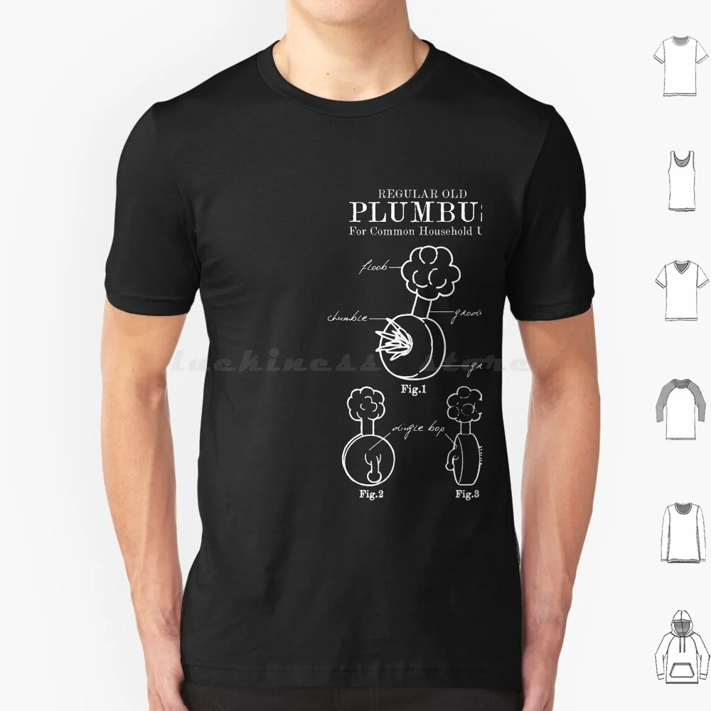 Plumbus Blueprint 73 venta, tendencia novedosa, Idea increíble camiseta de algodón hombres mujeres DIY estampado Plumbus Blueprint 73 venta caliente