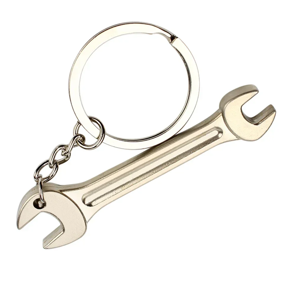 2024 New Creative Mini Tool Keychain Stainless Steel Keyring Key Holder Fashion Bag Ornaments Accessories