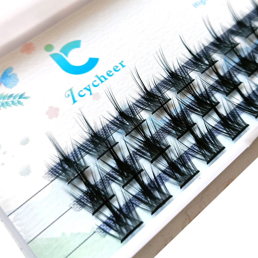 

Широкодиапазонные длинные густые пушистые Индивидуальные ресницы 3D накладные ресницы натуральные длинные накладные ресницы для наращивания ресниц