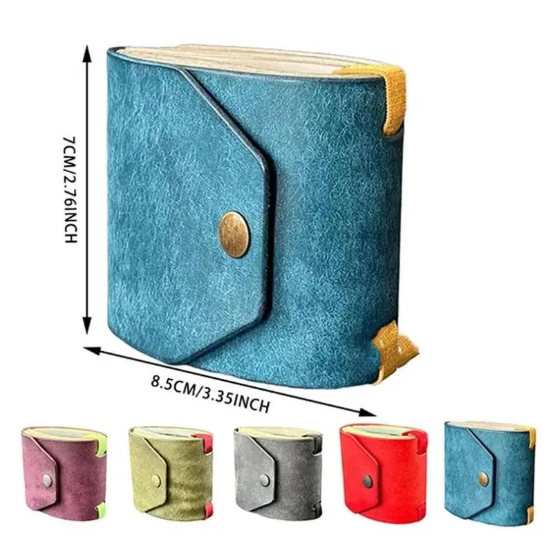 Leder-Geldbörse Organizer, Die Cash-Wrap-Geldbörse, Praktischer Schnellzugriff-Geldhalter, Kleine Kompakte Luxus-Taschengeldbörse – Detail 8